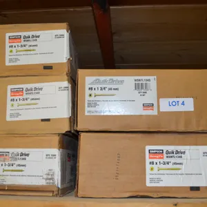 5 Boxes of Quick Drive Screws #8 x 1 3/4"  (one box is partially used)