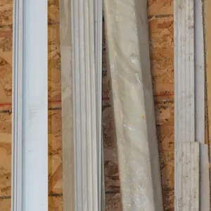 Garage Door Weather Stripping, 8' x 9' wide, 7' x 9' wide, some 8' x 10', flashing pieces