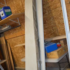 2ft x 9" Garage Panel Include Weather Stripping