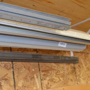 Misc. Materials, Metal outside Corners, Shadow Decking, approx. 12', 1 Pipe 1" approx. 12'