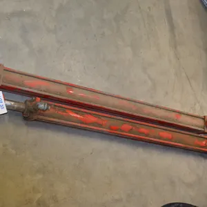 2 Red Hydraulic Cylinders approx. 32" Stroke