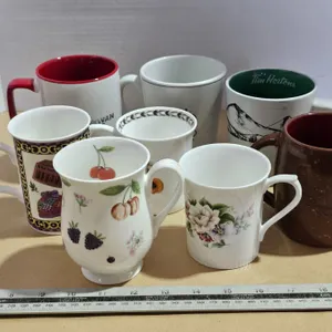 Lot of Mugs inc. China & Tim Hortons