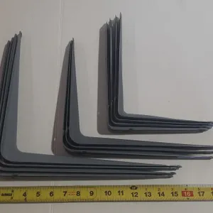 Shelf Brackets : 4-12" x 14", 3-10" x 12", 4-8"x 10".