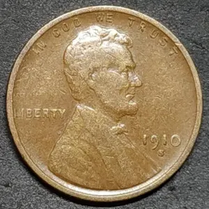 1910-S Lincoln Wheat Cent, Key Date, Nice
