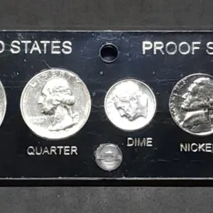 1957 US Mint Silver Proof Set in Holder