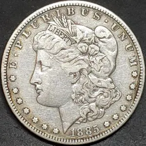 1885-S Morgan Silver Dollar, Better Date