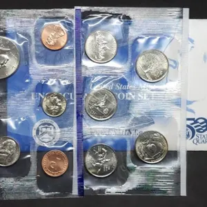 1999 Philadelphia 10-Coin Mint Set in Envelope