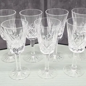 Waterford "Lismore" Crystal Stemware