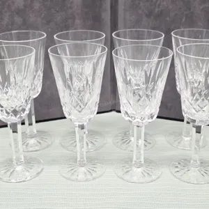 Waterford "Lismore" Crystal Stemware