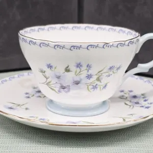 Shelley "Blue Rock" Teacup & Saucer