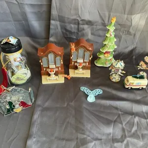 Vintage Christmas Decor and Holiday Figurines Lot