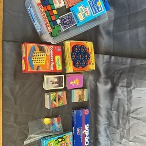 Vintage Family Board Games Travel Games and Card G
