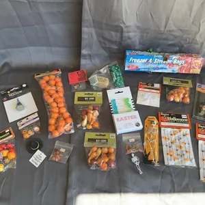 Vintage Halloween and Holiday Craft Decoration Lot