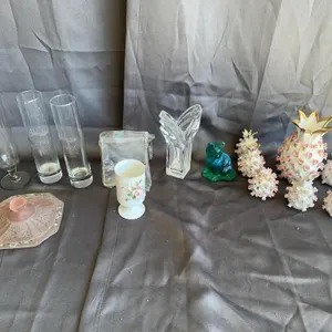 Assorted Decorative Glassware including Mikasa and