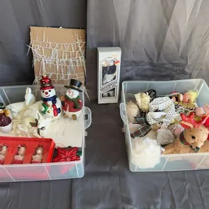 Vintage Christmas Ornaments Holiday Decor and Stor