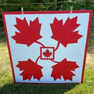 3x3ft Canada/St Pattys Day lawn ornament