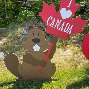 Canada Day Lawn Ornament