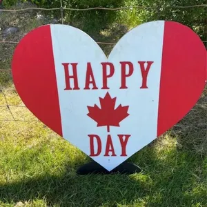 Canada Day Lawn Ornament