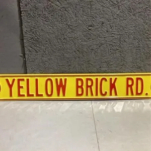 Yellow Brick Rd., Street sign 36 inches