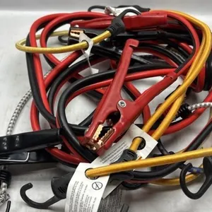 New Booster cables bungie cord lot