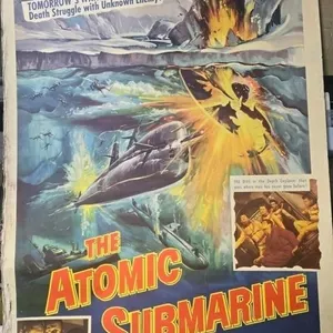 Orinal Poster 1959 science-fiction film The Atomic