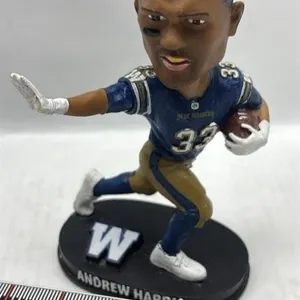 Andrew Harris Bobblehead Winnipeg blue bombers