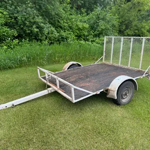8.5'x72" single axle utility trailer