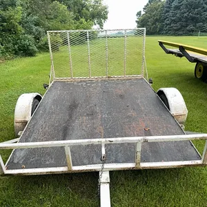 8.5'x72" single axle utility trailer