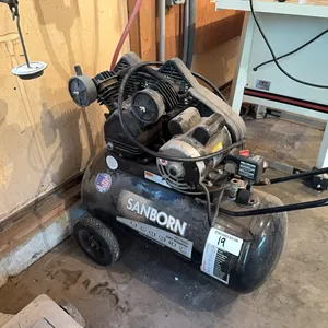 Sanborn 20 gallon 135psi portable air compressor