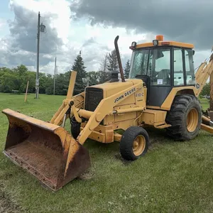 JD 410C TURBO BACK HOE - NO BRAKES