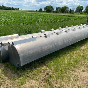 2 ALUMINUM PONTOONS