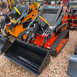 Ride-On Skidsteer Loader - Orange