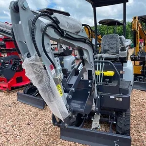 Mini ATS-ME18 Excavator - Gray