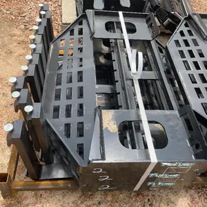 Skidsteer Pallet Forks - Black