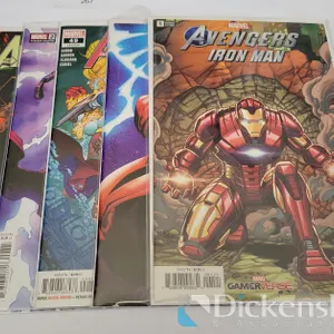 (5) AVENGERS COMIC BOOKS