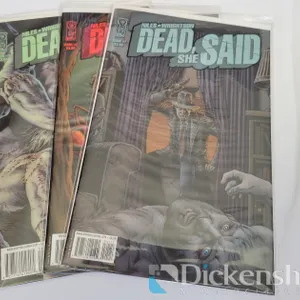 (3) DEAD SHE SAID COMICS