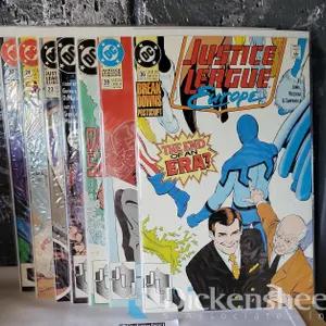 (7) JUSTICE LEAGUE DC COMICS LOT