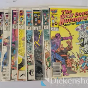 (9) MARVEL COMIC BOOKS