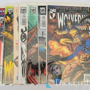 (8) MARVEL WOLVERINE COMIC BOOKS