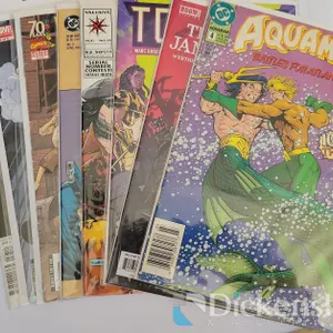 MIXED LOT OF COMIC BOOKS, QTY (8)