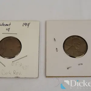 (2) LINCOLN WHEAT PENNIES