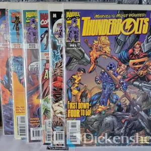 (6) MARVEL THUNDER BOLTS COMIC BOOKS