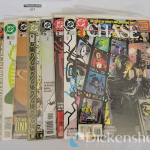 (8) DC CHASE COMIC BOOKS