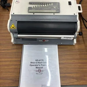 RHIN-O-TUFF COILER BINDING MACHINE