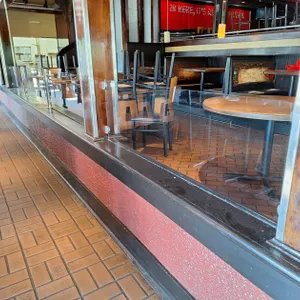 All Glass Dividers with Metal Mounts, 60"x17.5" Each