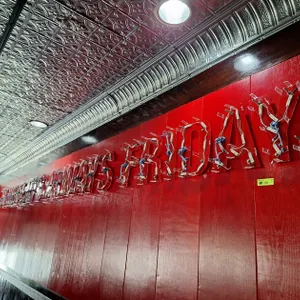 "IN Here It's Always Friday" Wall Sign, Each Letter is 10"x12"