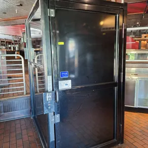 Garaventa Genesis Vertical Platform Wheelchair Lift, 750 lbs. Capacity, 240V, 60"x65"x84"