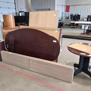 Boardroom Table, Round Table, (2) Shelves and Whiteboard
 UNRESERVED