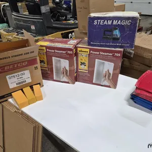 (2) Wagner Steamers, Namco Steamer, Leather Sponges & More
 UNRESERVED