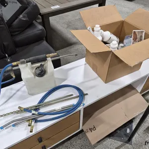 Hydro-Force Injection Sprayer, Stone & Tile Cleaners & Assorted Brushes
 UNRESERVED
